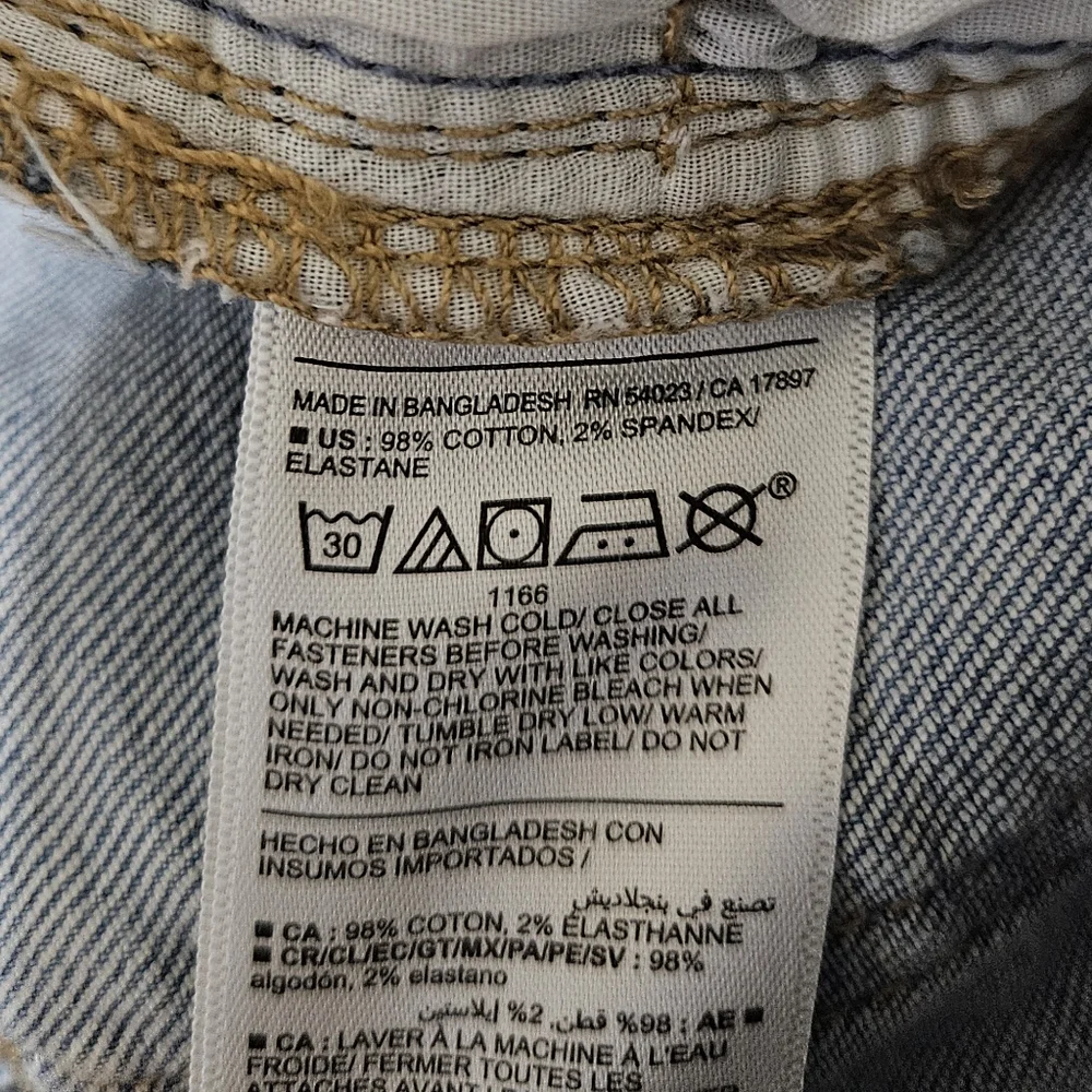 OLD NAVY Skinny Built In Flex Light Wash Jeans